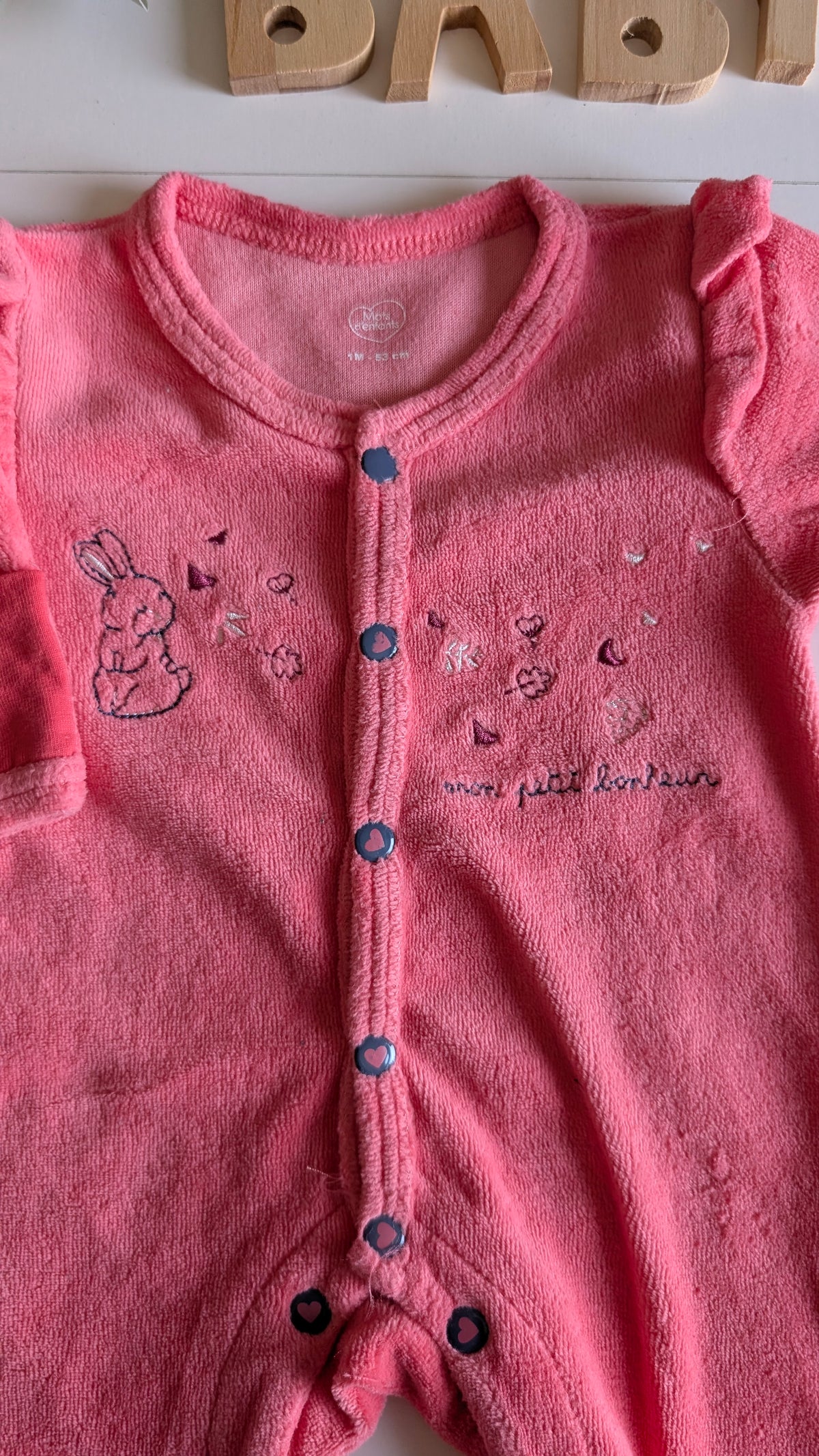 Pyjama "mon petit bonheur"