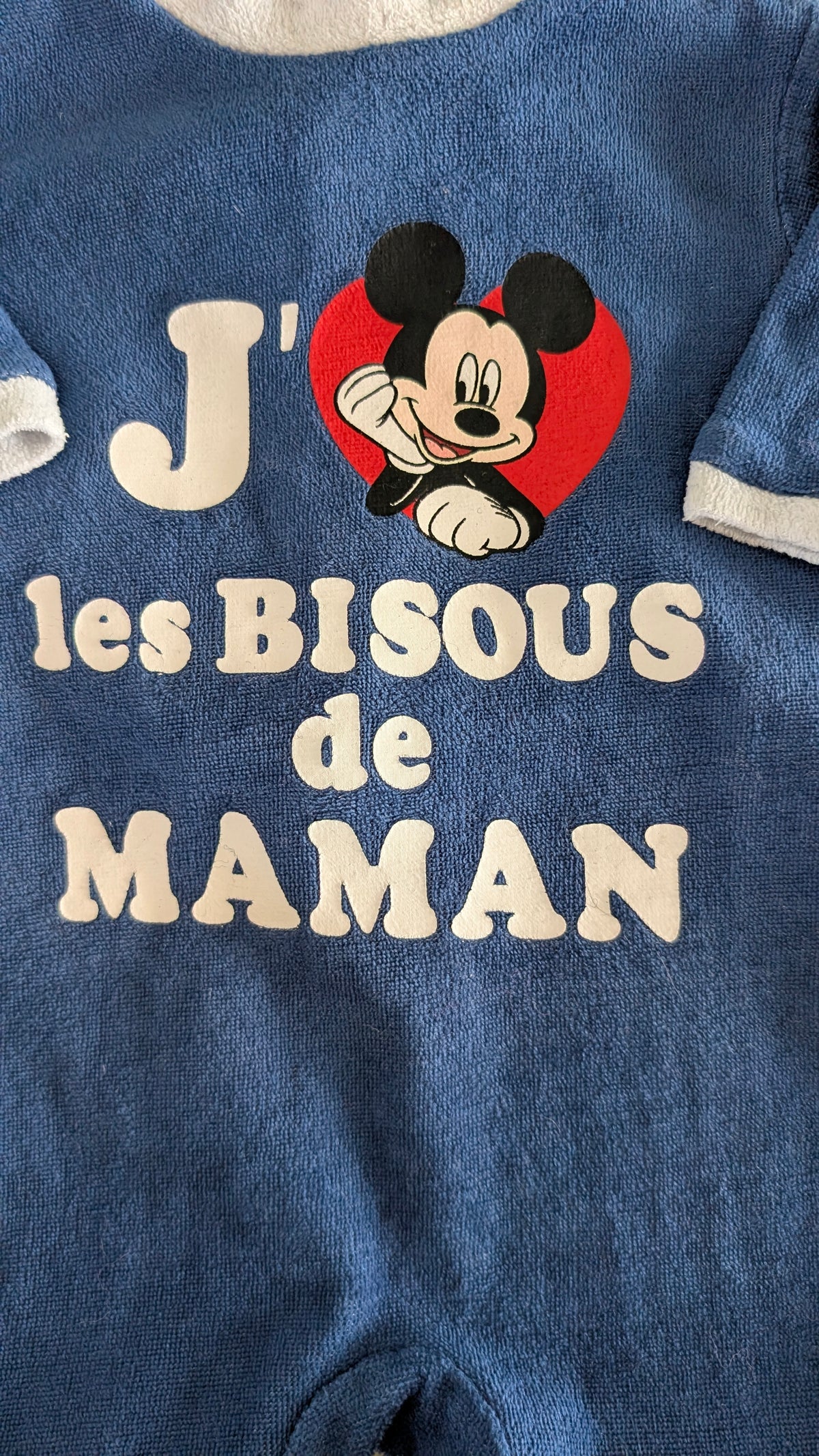 Pyjama velours "Mickey"
