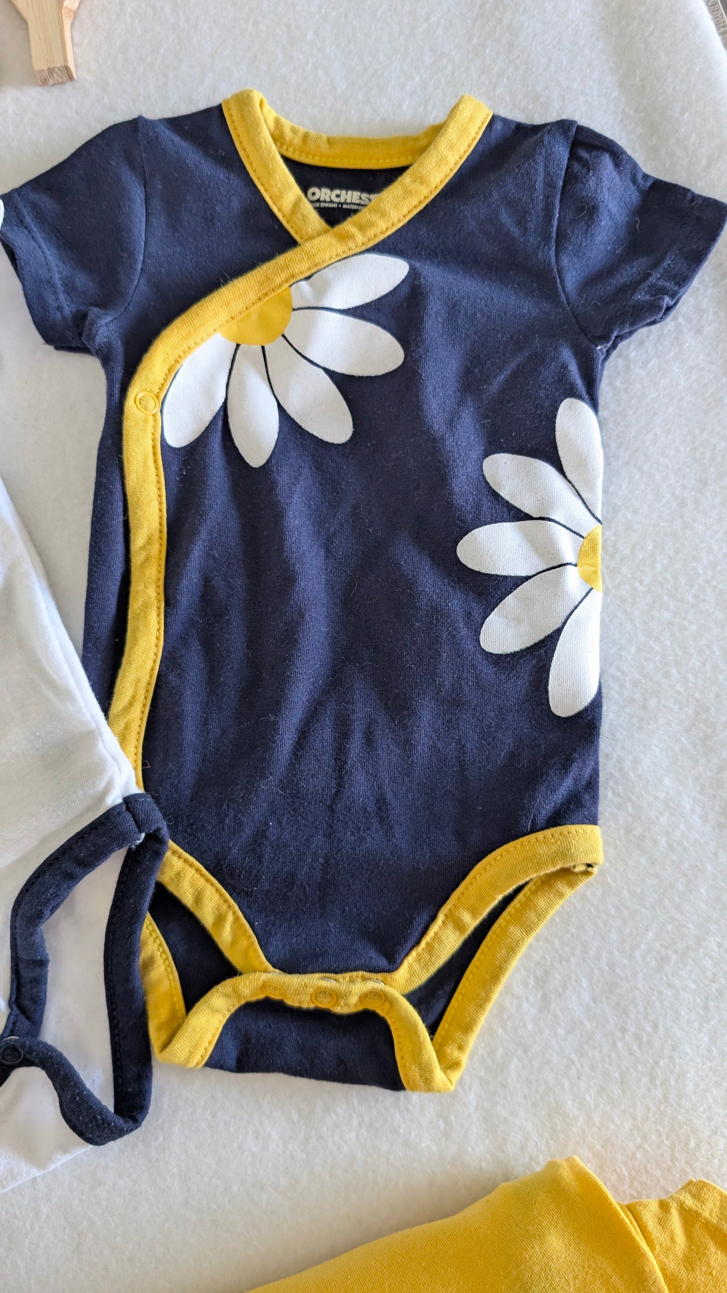 Lot body "fleurs"
