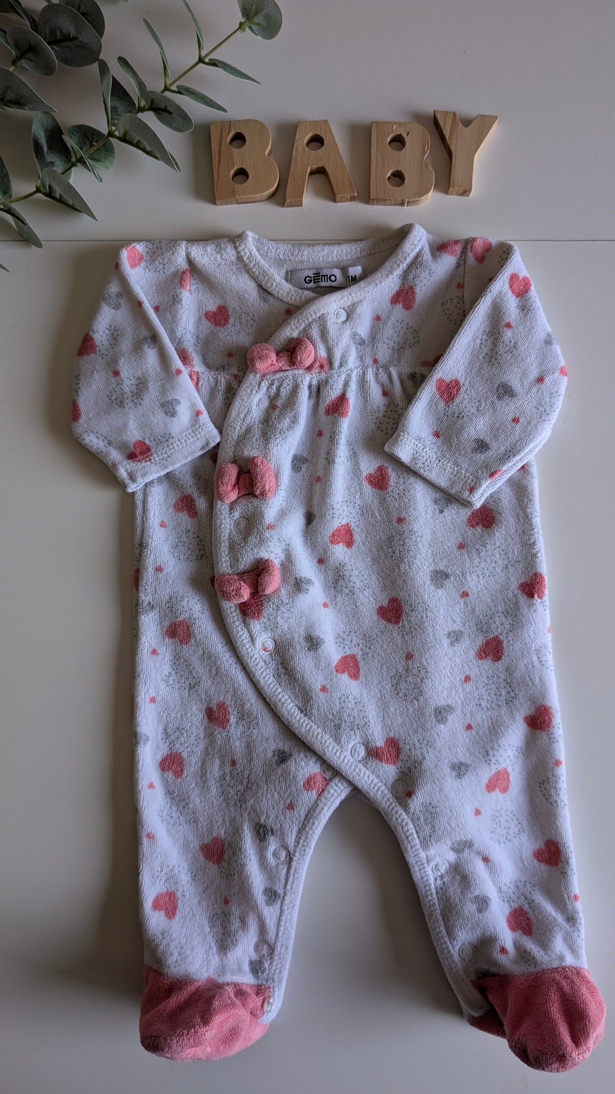 Pyjama "petit cœur 💓"