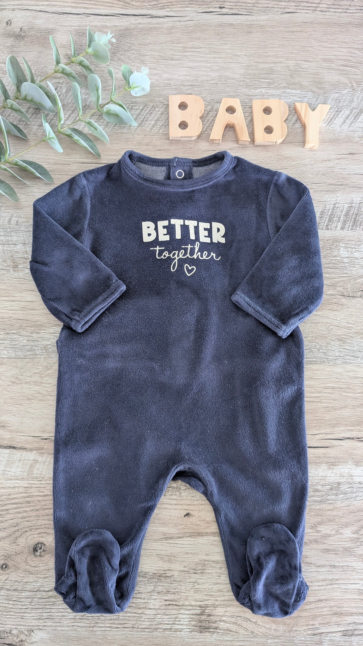 Pyjama velours "Tiago"