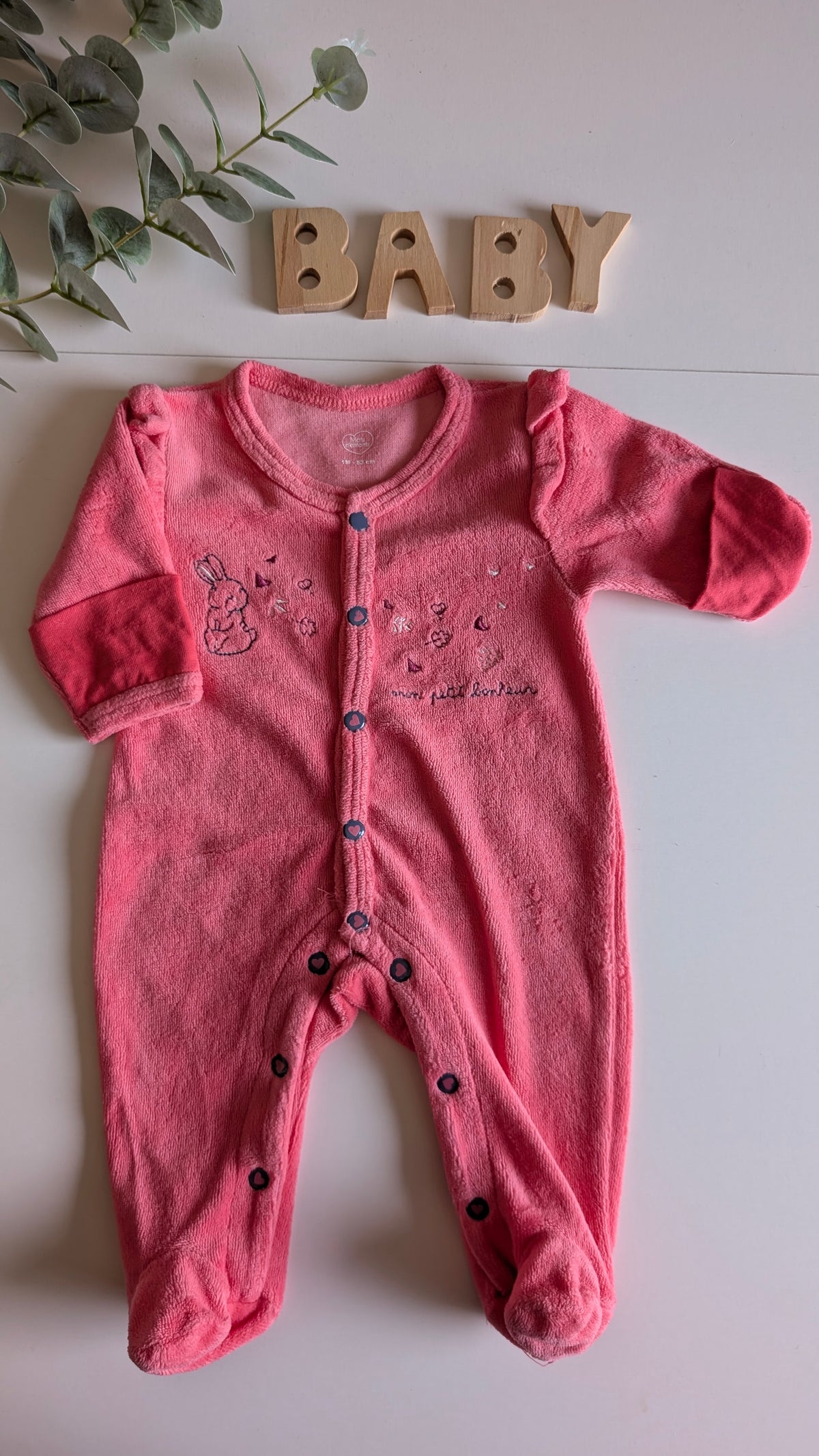 Pyjama "mon petit bonheur"