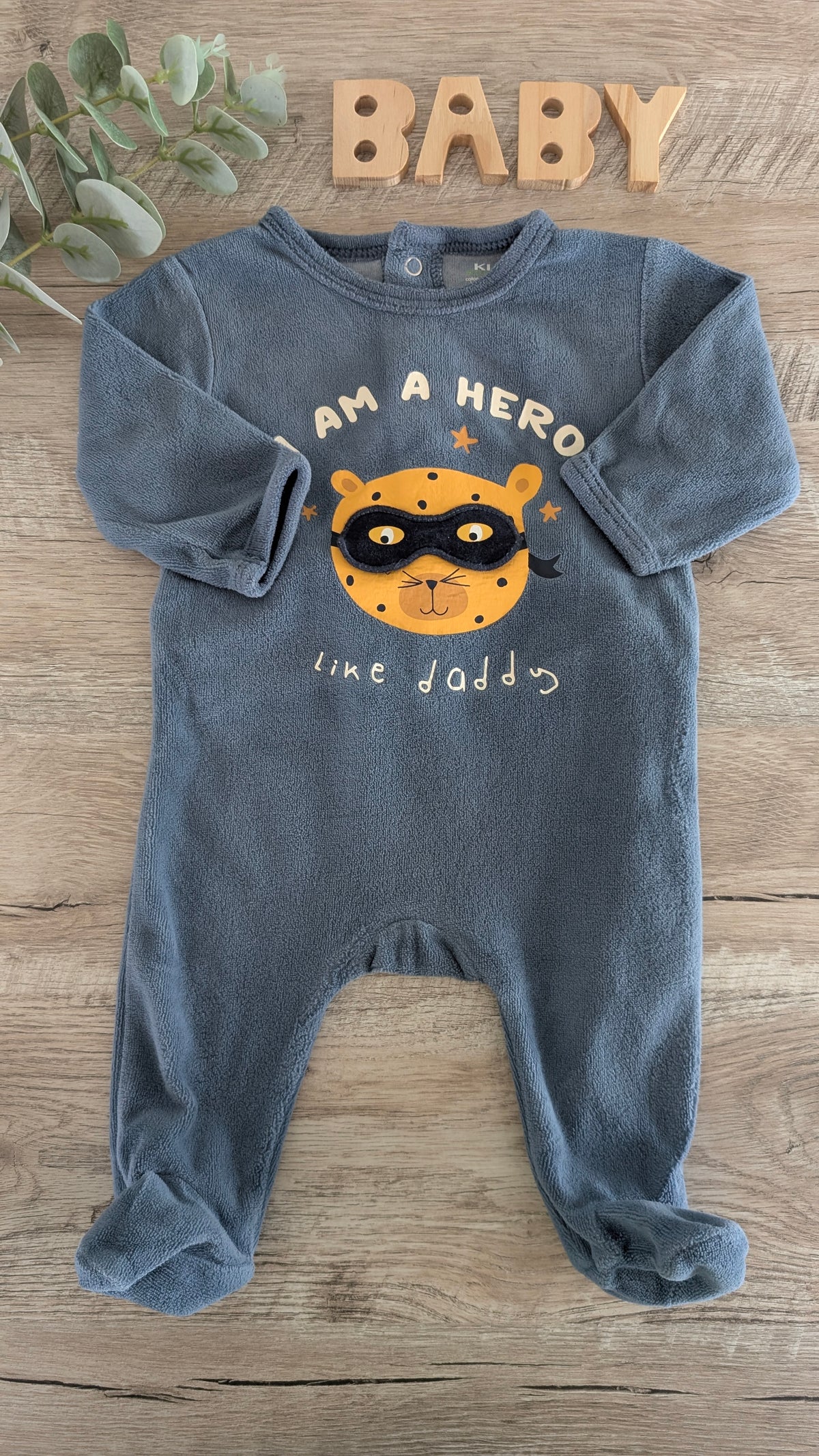 🦸‍♂️ Pyjama velours "Hero"