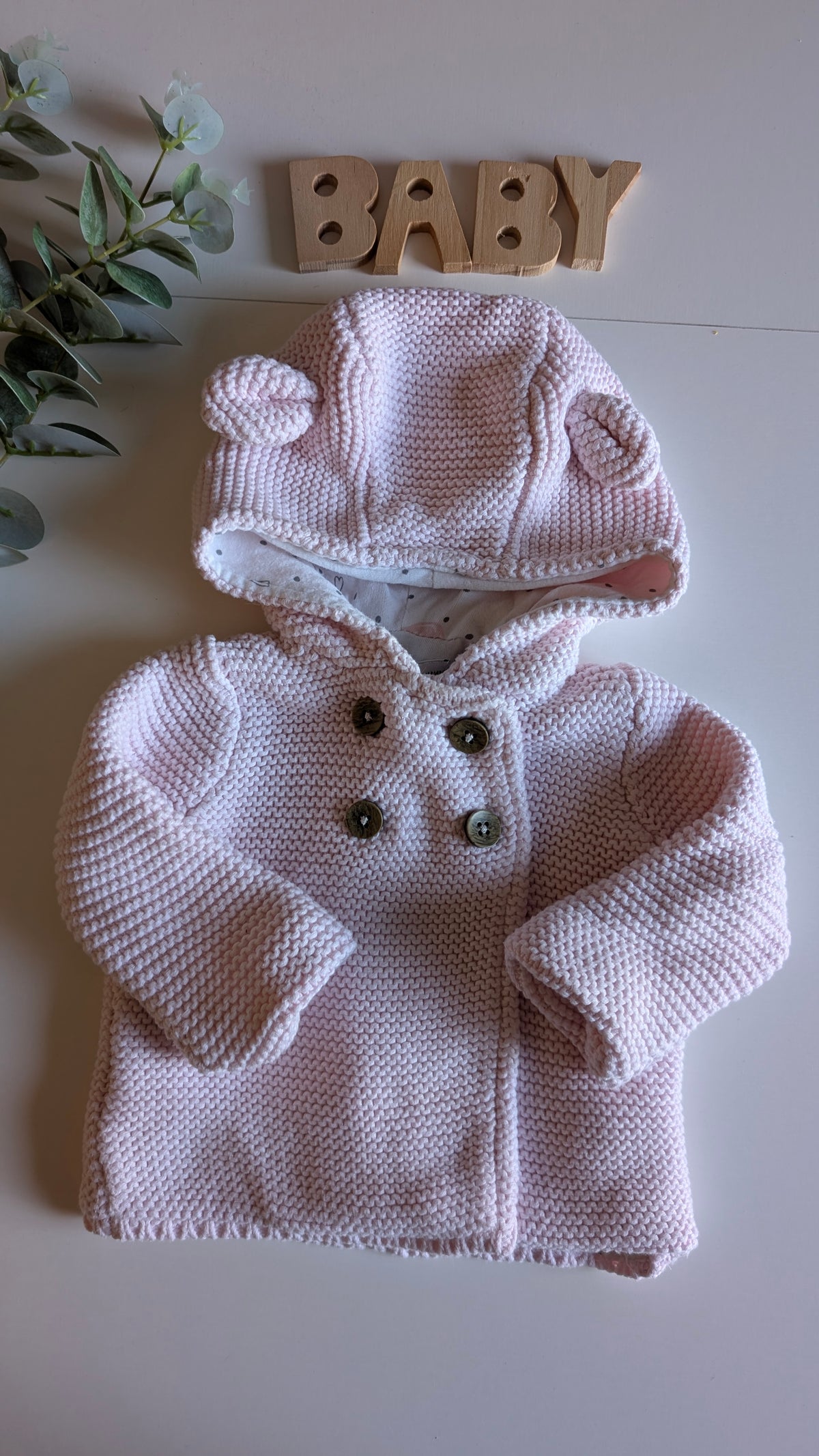 Gilet bébé "petit coeur 💓"