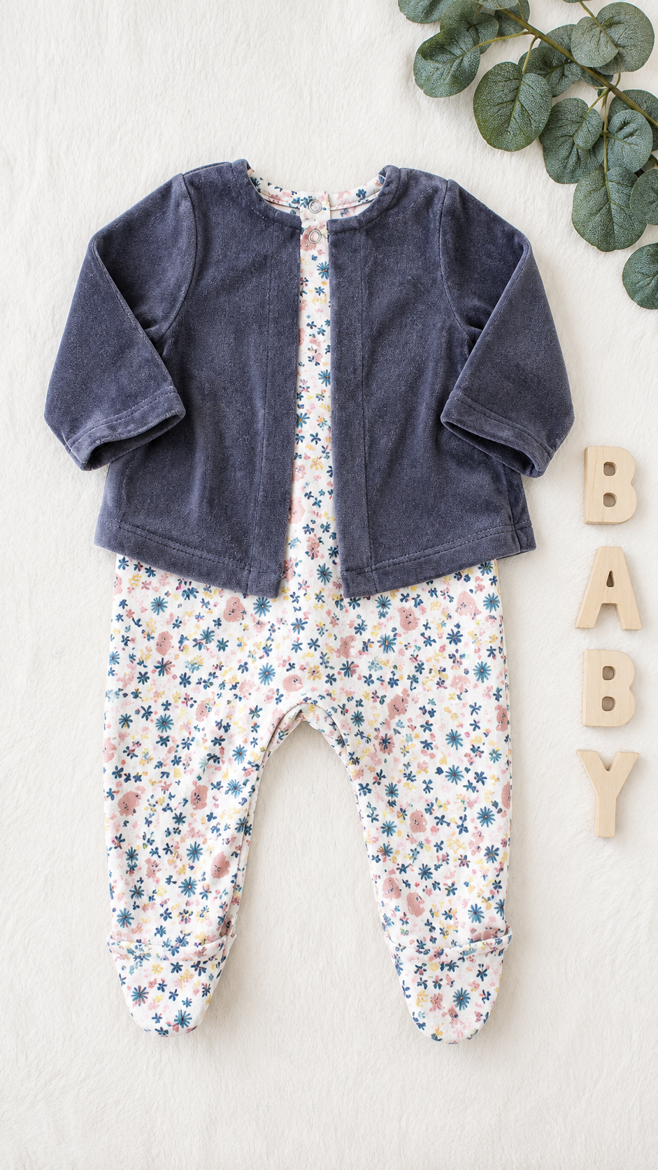 Pyjama bébé fille "écureuil 🐿️"