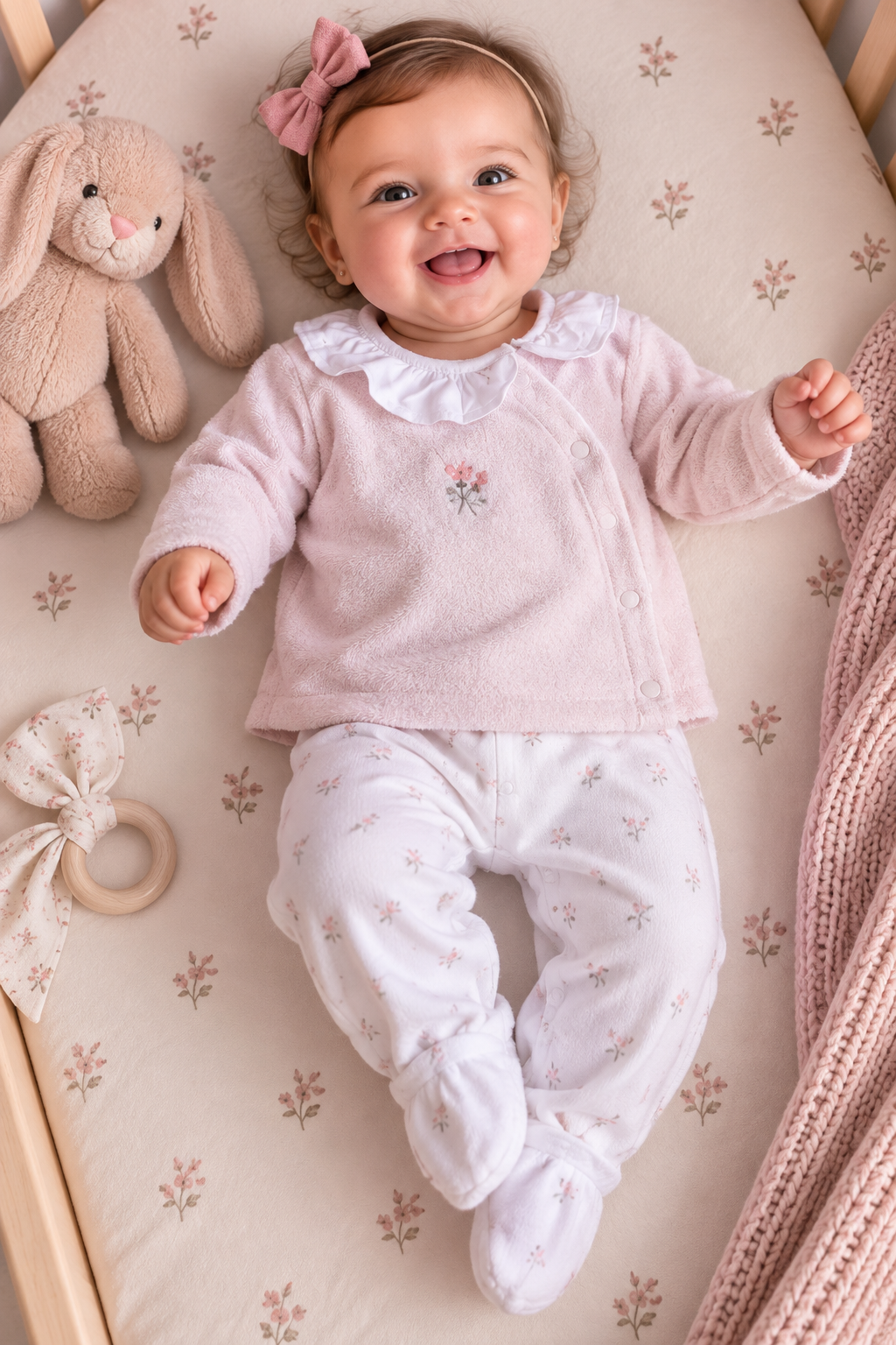 Pyjama velours "Anaïs"