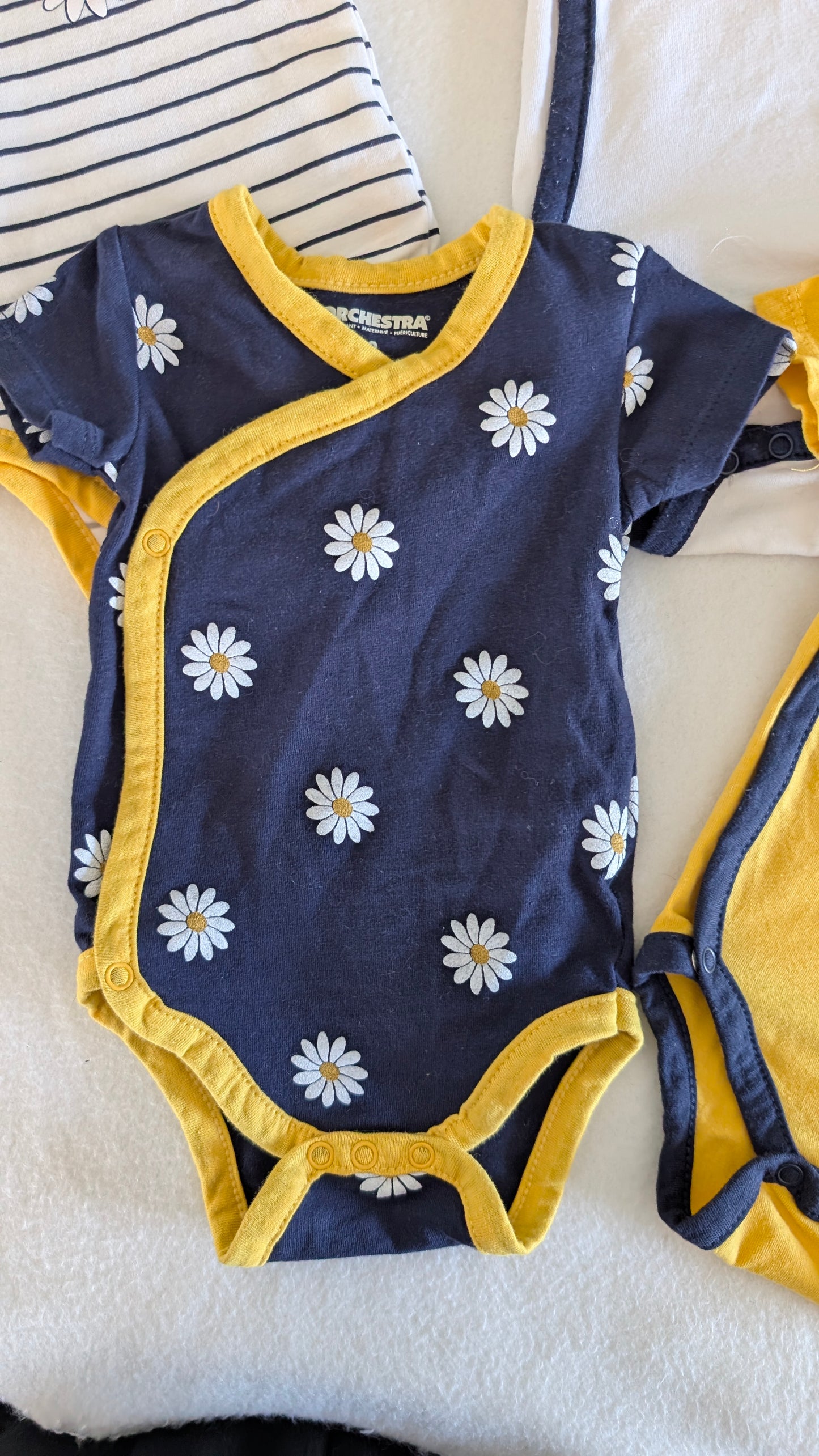 Lot body "fleurs"