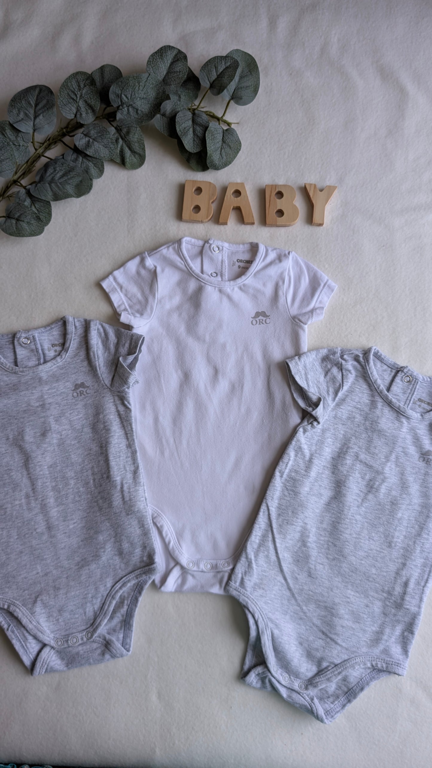 Lot body bébé garçon