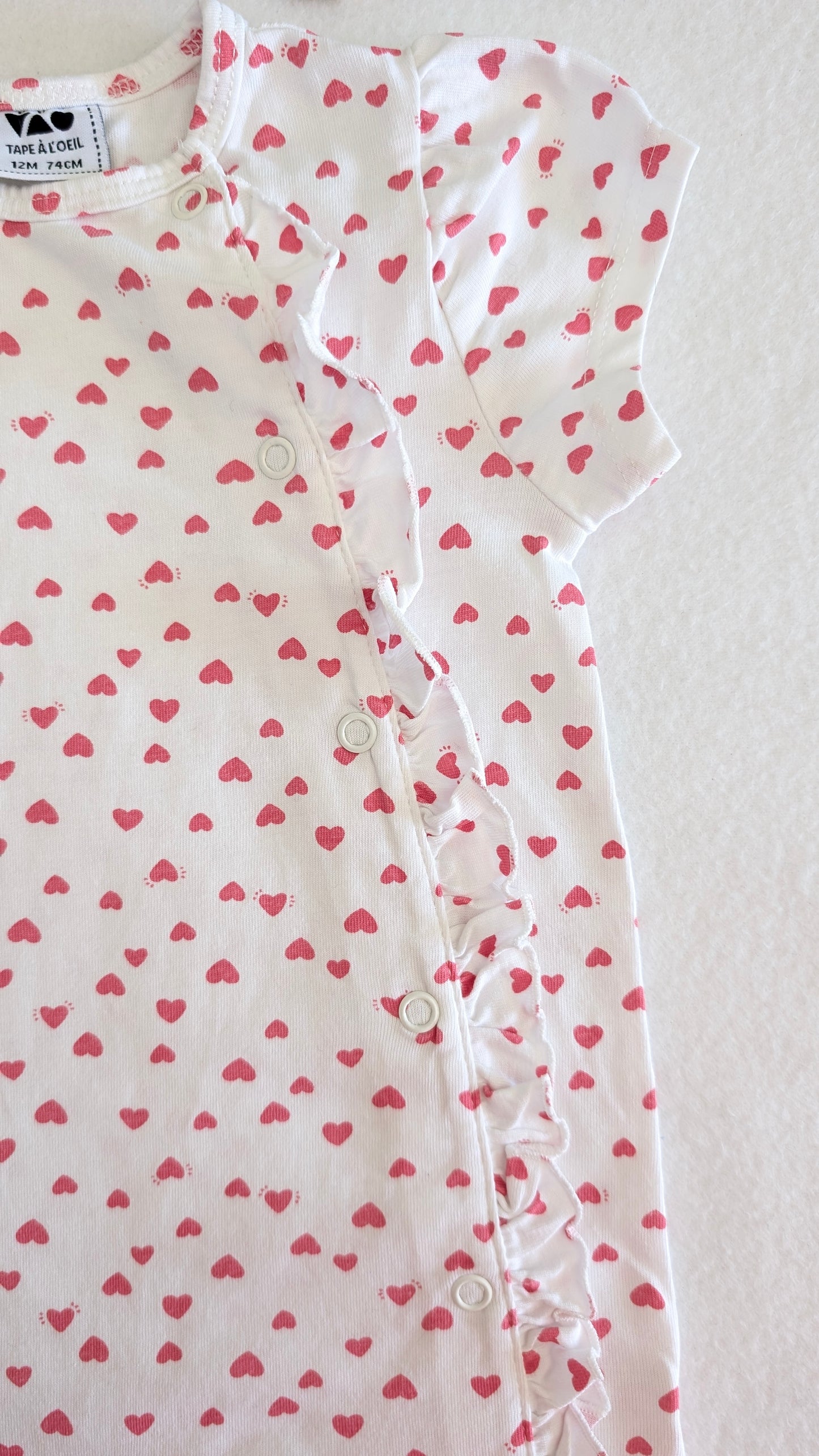 Barboteuse "petit coeur 💓"