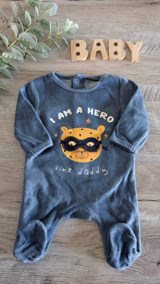 Pyjama velours "Hero"