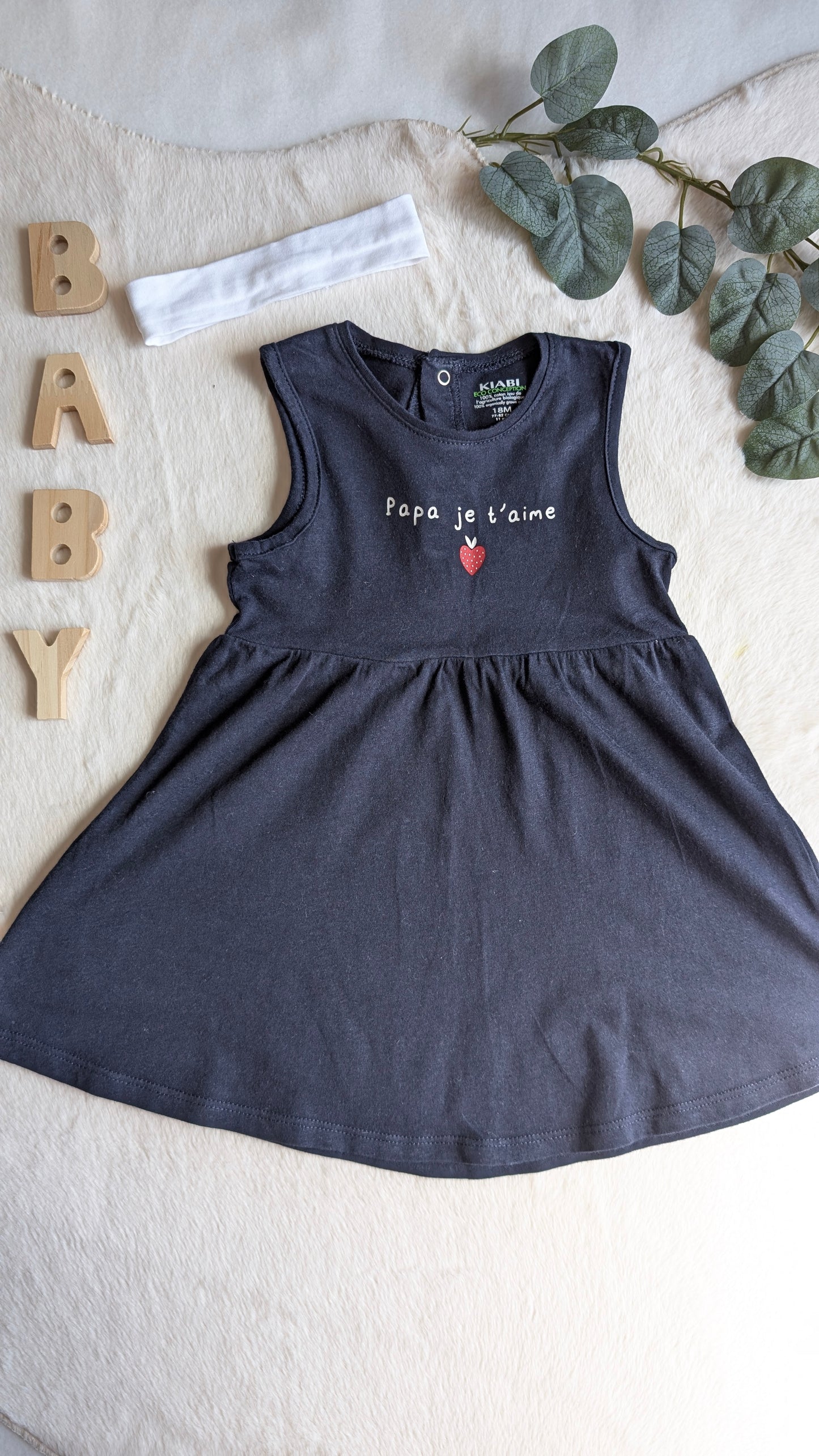 Robe d'été bébé fille
