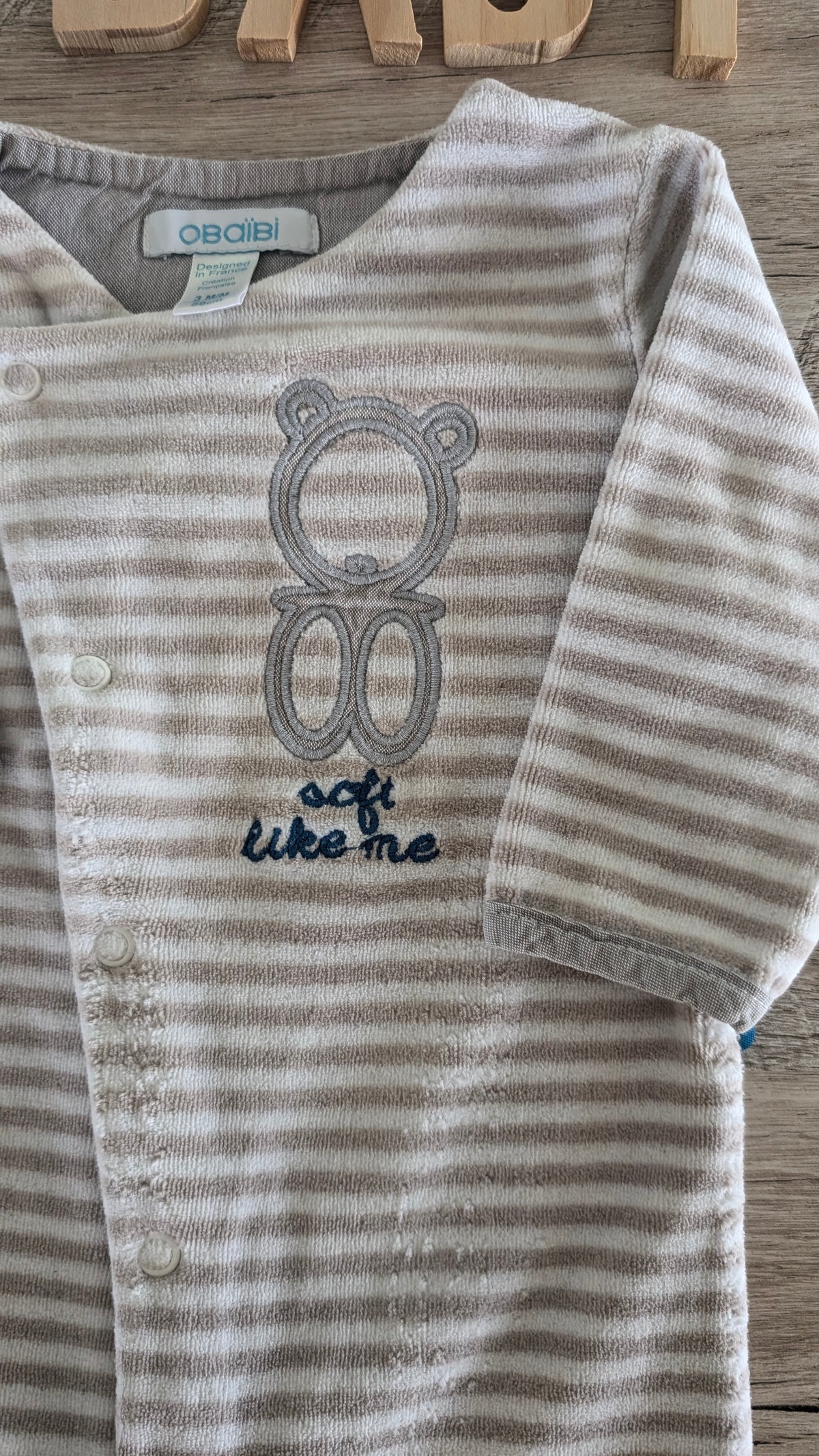 Pyjama velours "Gabin"