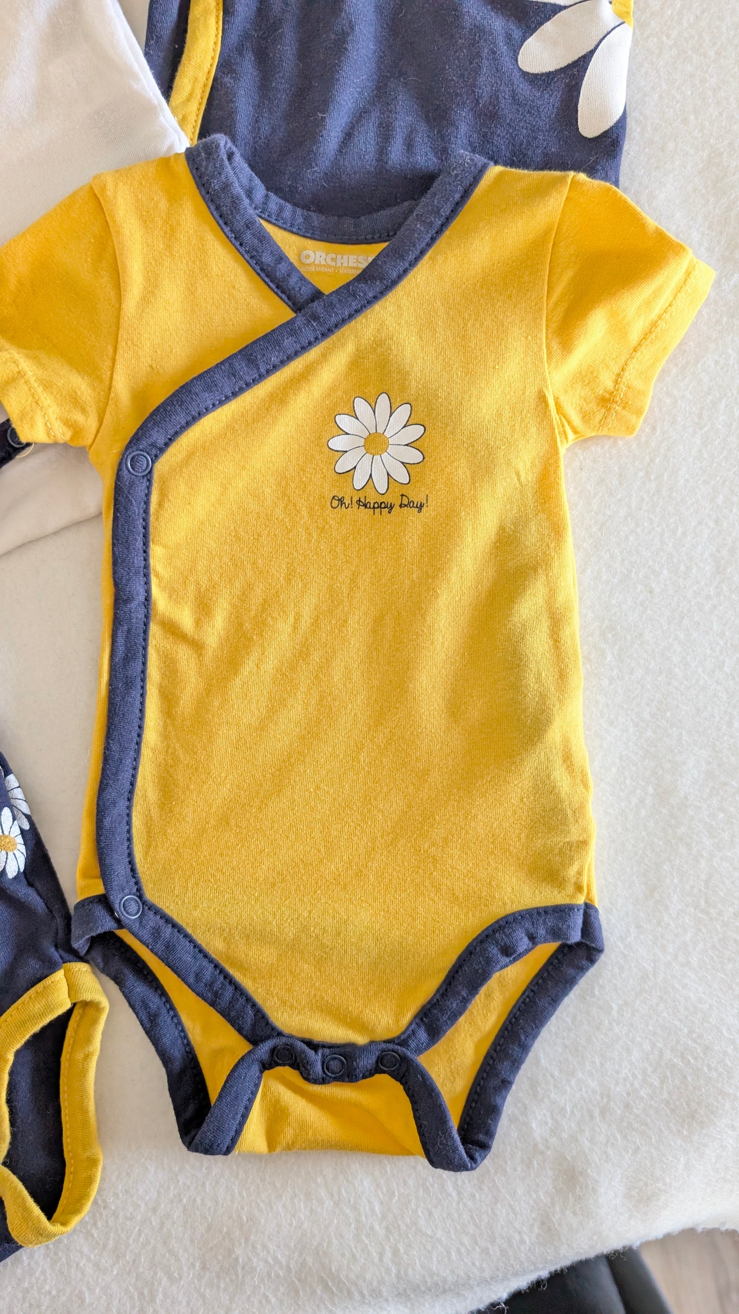 Lot body "fleurs"