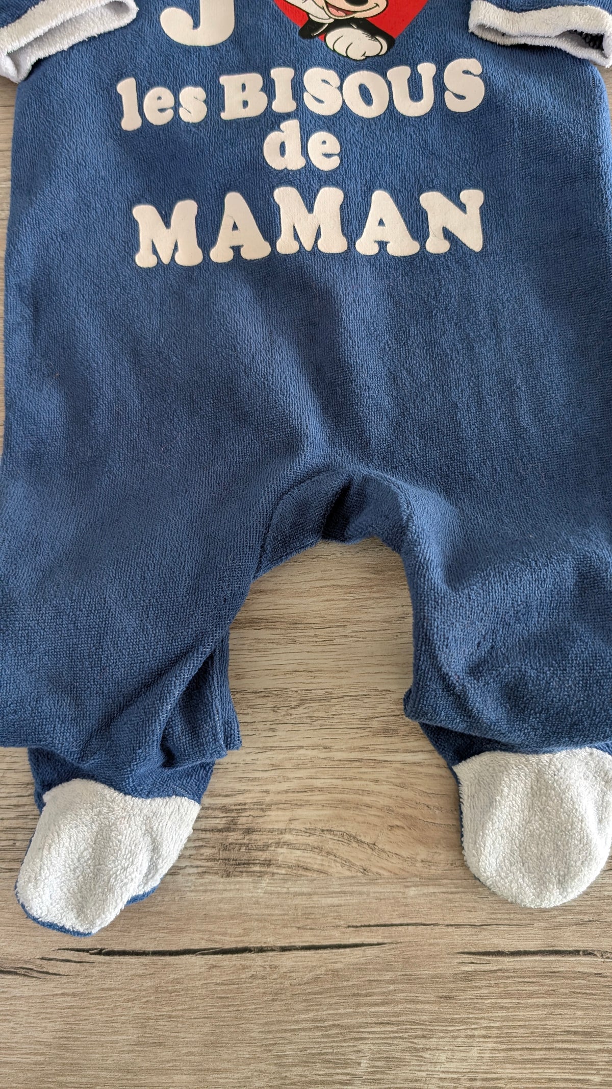 Pyjama velours "Mickey"