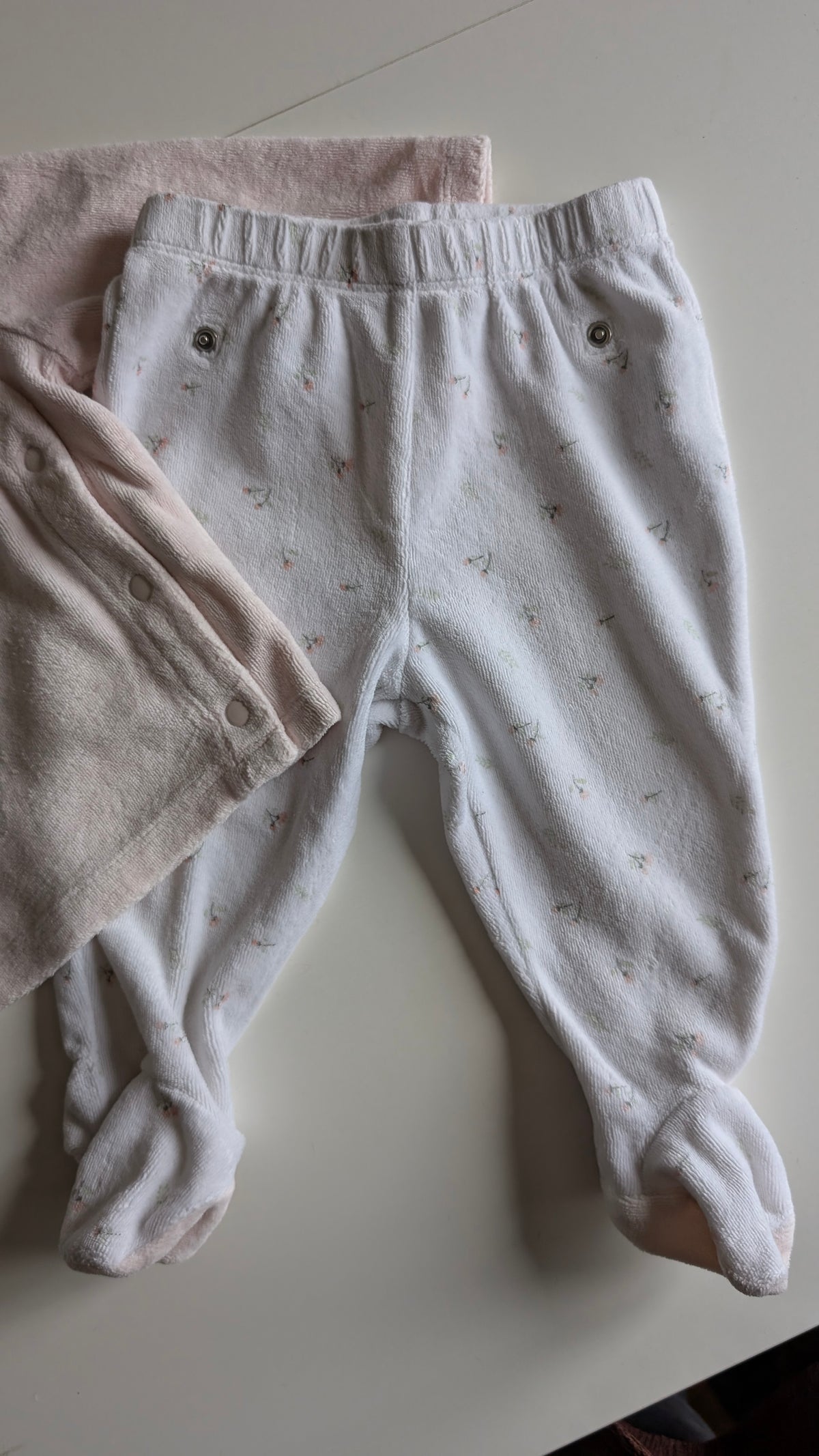Pyjama velours "Anaïs"