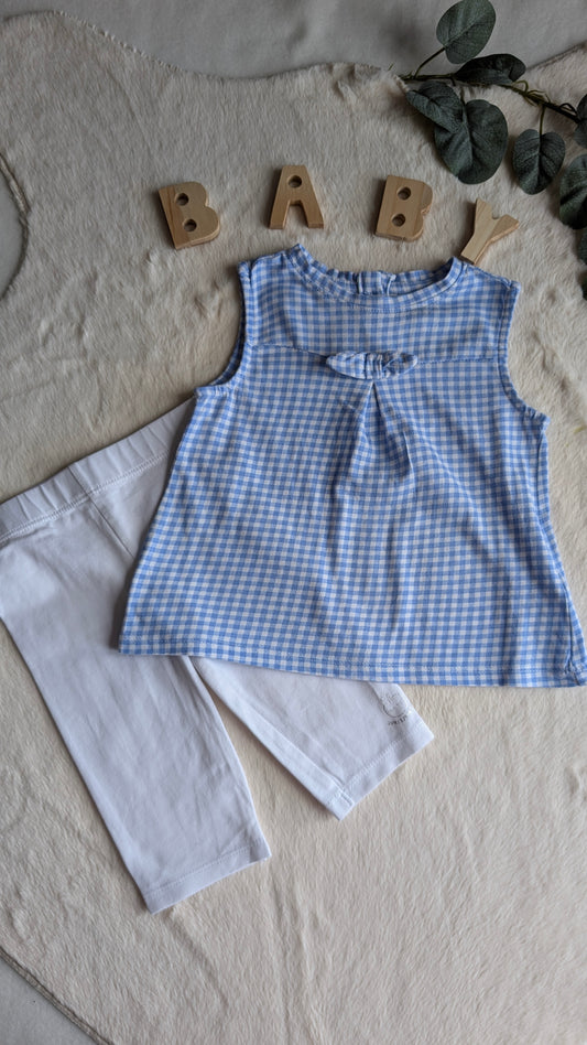 Ensemble d'été bébé "vichy"